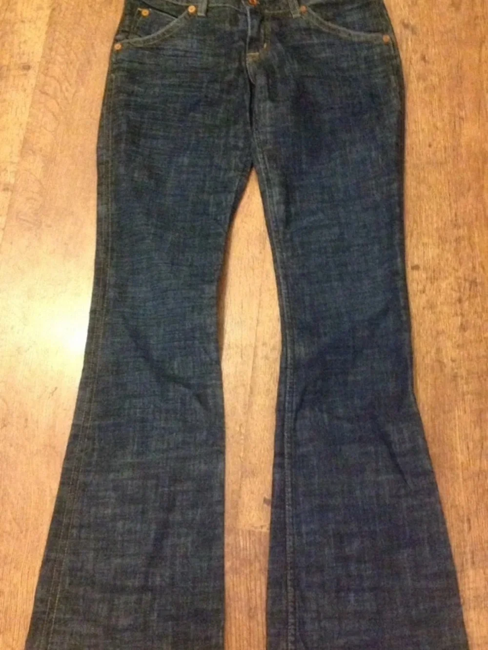 Hud Son Hudson flare womens denim jeans size 29x35 #11 made in USA - Picture 8 of 10